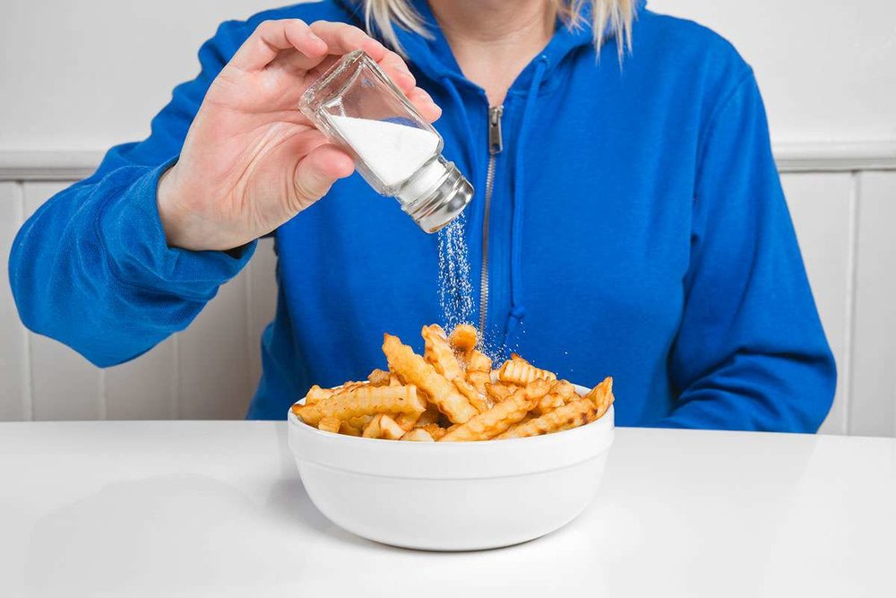 Excess sodium intake causes water weight, which may also be the culprit behind your weight gain.