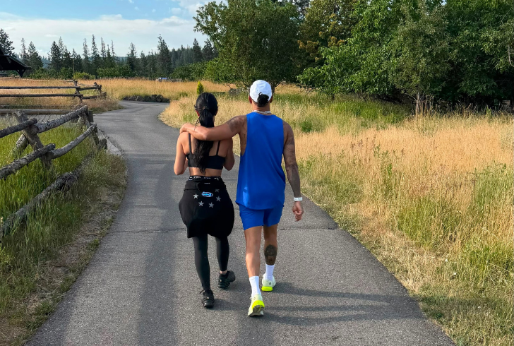 Hamilton and Kim Kardashian together
