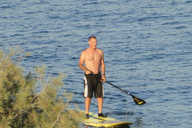 Tom Hanks – Went For A Romantic Trip In A Remote Island In Greece