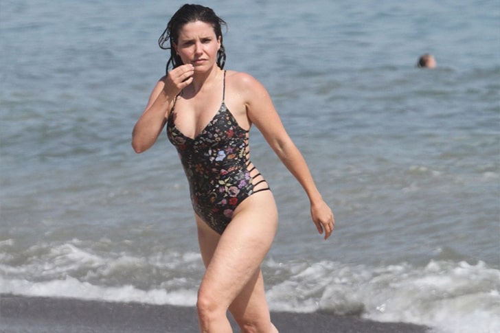 Sophia Bush – Swimming In Malibu, California