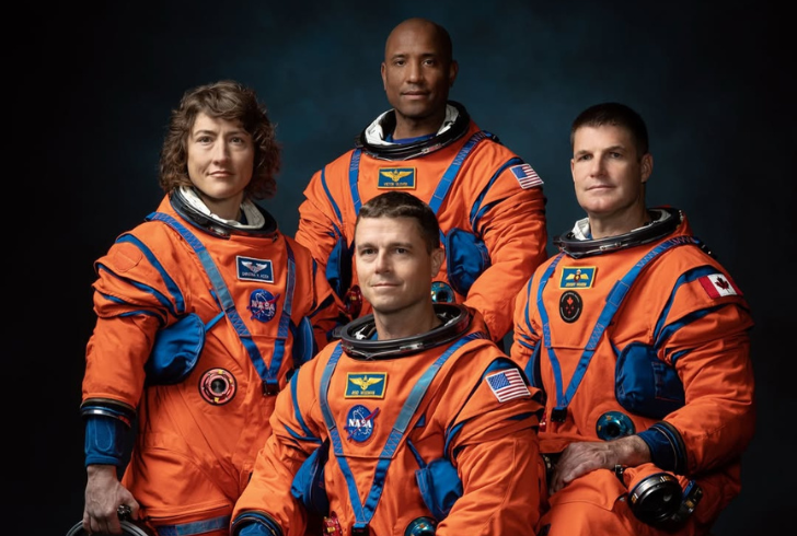Artemis II crew members